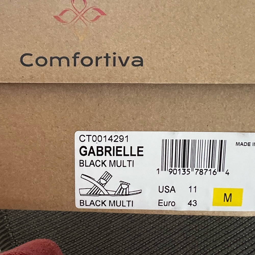 Women's Black Sandals - Picture 4 of 4